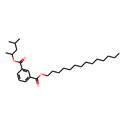 Isophthalic acid, 4-methylpent-2-yl tetradecyl ester