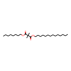 Dimethylmalonic acid, octyl tetradecyl ester