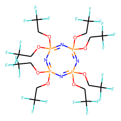 Cyclo-tetrakis(bis(2,2,2-trifluoroethoxy)phosphonitrile)