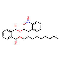 Phthalic acid, 2-(2-nitrophenyl)ethyl nonyl ester