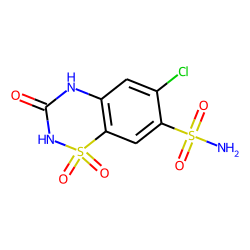 6-Chloro-7-sulfamyl-3(4h)-oxo-1,2,4-benzothiadiazine-1,1-dioxide