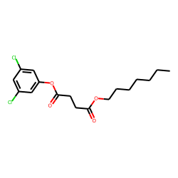 Succinic acid, 3,5-dichlorophenyl heptyl ester