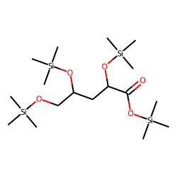 3-Deoxy-erythro-pentonic acid, tetrakis-TMS
