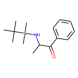S(-)-Cathinone, N-(tert-butyldimethylsilyl)-