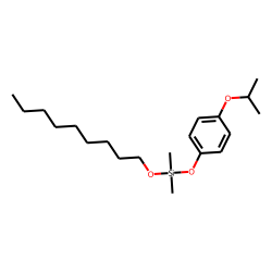 Silane, dimethyl(4-isopropoxyphenoxy)nonyloxy-