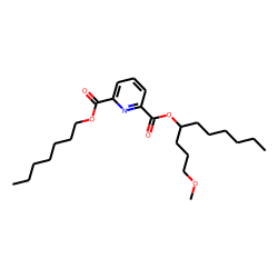 2,6-Pyridinedicarboxylic acid, heptyl 1-methoxydec-4-yl ester