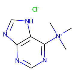 Ammonium compounds, substituted, trimethyl-purin-6-yl chloride