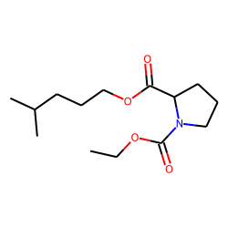 d-Proline, N-ethoxycarbonyl-, isohexyl ester