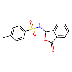4-Methyl-n-(3-oxo-1,3-dihydro-2-benzofuran-1-yl)benzenesulfonamide