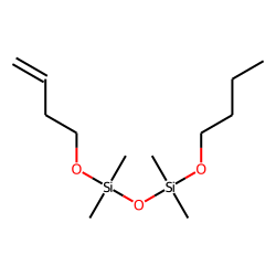 Silane, dimethyl(dimethyl(but-3-enyloxy)silyloxy)butoxy-