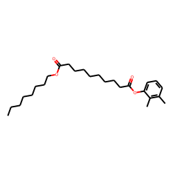 Sebacic acid, 2,3-dimethylphenyl octyl ester