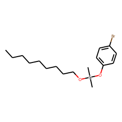 Silane, dimethyl(4-bromophenoxy)nonyloxy-