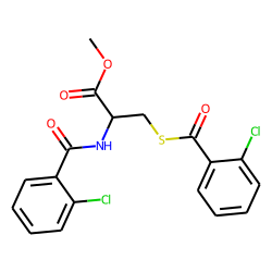 L-Cysteine, N,S-bis(2-chlorobenzoyl)-, methyl ester