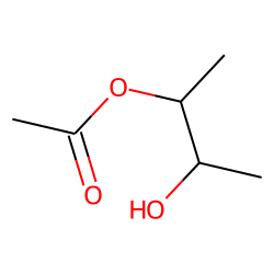 2,3-Butanediol, monopacetate, erythro