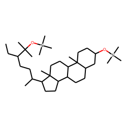 (24R)-24-ethyl-5«alpha»-cholestan-3«beta»,25-diol, TMS