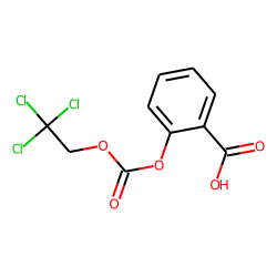 Salicylic acid, 2,2,2-trichloroethyl carbonate