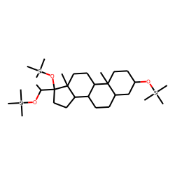Silane, [[(3«alpha»,5«beta»,20S)-pregnane-3,17,20-triyl]tris(oxy)]tris[trimethyl-
