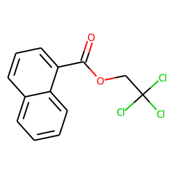 1-Naphthoic acid, 2,2,2-trichloroethyl ester