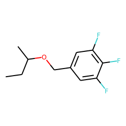 3,4,5-Trifluorobenzyl alcohol, 1-methylpropyl ether