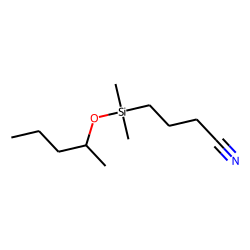 2-Pentanol, (3-cyanopropyl)dimethylsilyl ether