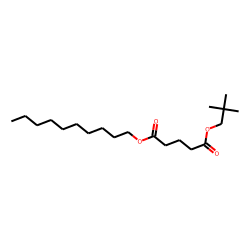Glutaric acid, decyl neopentyl ester