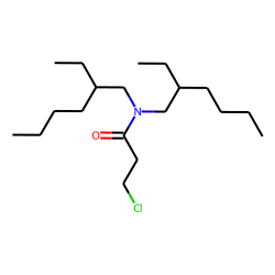 Propanamide, N,N-bis(2-ethylhexyl)-3-chloro-