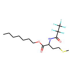 l-Methionine, n-pentafluoropropionyl-, heptyl ester