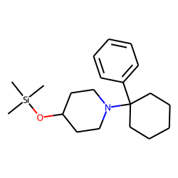 1-(1-phenylcyclohexyl)-4-hydroxypiperidine (TMS)