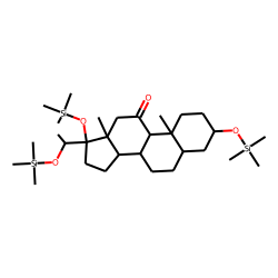 3ksi,17A,20B-Trihydroxy-5ksi-pregnan-11-one, TMS