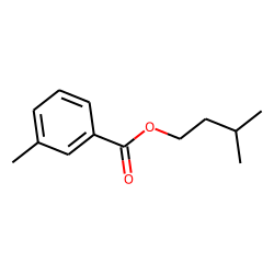 m-Toluic acid, 3-methylbutyl ester