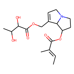 7-Angeloyl-9-(2,3-dihydroxylbutyryl)heliotridine