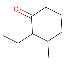 Cyclohexanone, 2-ethyl-3-methyl-, trans-