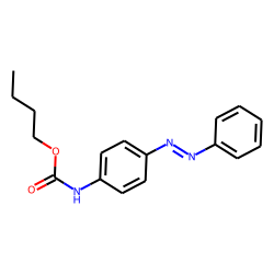 P-phenylazo carbanilic acid, n-butyl ester