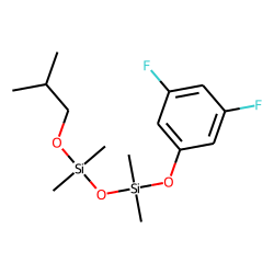 Silane, dimethyl(dimethyl(3,5-difluorophenoxy)silyloxy)isobutoxy-