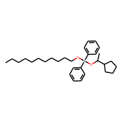 Silane, diphenyl(1-cyclopentylethoxy)undecyloxy-