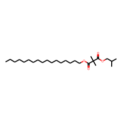 Dimethylmalonic acid, heptadecyl isobutyl ester