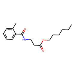 «beta»-Alanine, N-(2-methylbenzoyl)-, hexyl ester
