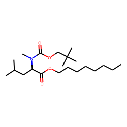 l-Leucine, N-neopentyloxycarbonyl-N-methyl-, octyl ester