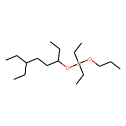 Silane, diethyl(6-ethyloct-3-yloxy)propoxy-