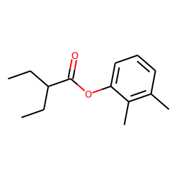 2-Ethylbutyric acid, 2,3-dimethylphenyl ester