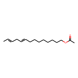 9,12-Tetradecadien-1-ol, acetate, (Z,E)-