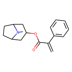 Benzeneacetic acid, «alpha»-methylene-, 8-methyl-8-azabicyclo[3.2.1]oct-3-yl ester, endo-