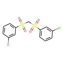 Bis(3-chlorophenylsulphonyl)methane