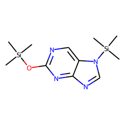 2-Hydroxypurine, TMS