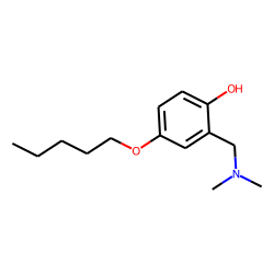 2-[(Dimethylamino)methyl]-4-(pentyloxy)phenol