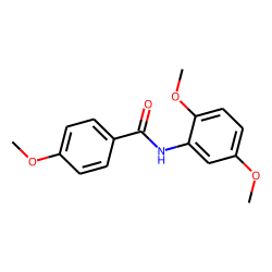 Benzamide, N-(2,5-dimethoxyphenyl)-4-methoxy-