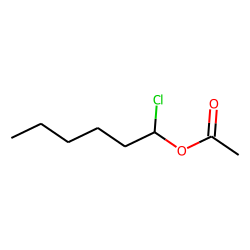 1-Hexanol, 1-chloro, acetate