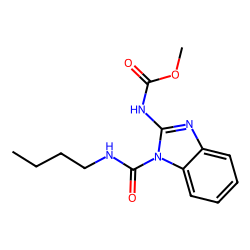 methyl N-[1-(butylcarbamoyl)benzimidazol-2-yl]carbamate
