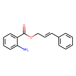 3-phenylprop-2-enyl 2-aminobenzoate