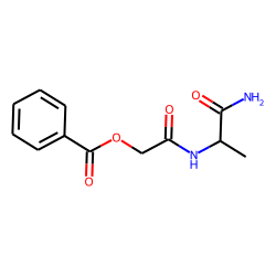 [2-[(1-amino-1-oxopropan-2-yl)amino]-2-oxoethyl] benzoate